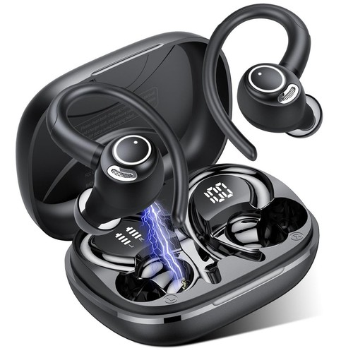 Sports wireless earbuds with - wireless,