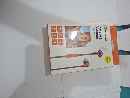 Active earbuds with mic
