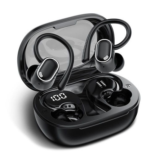 Wireless earbuds sports with - wireless,